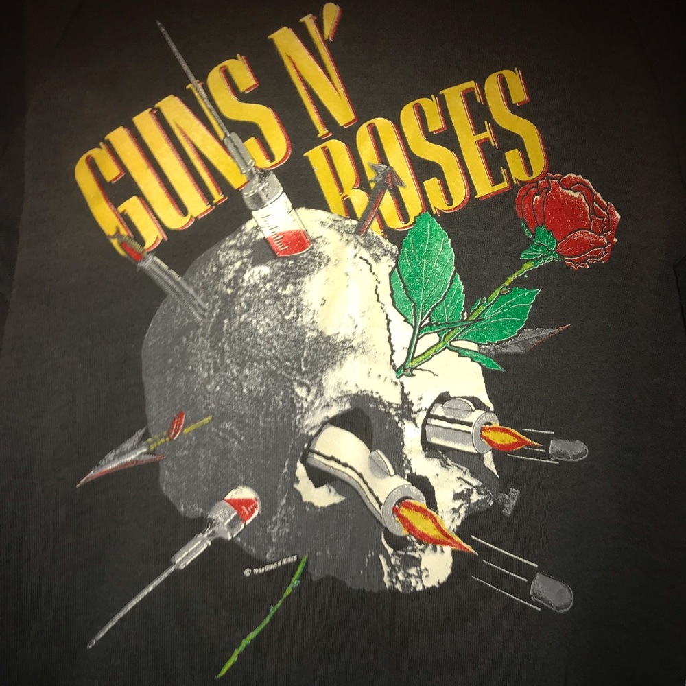 Vintage Guns N Roses “Appetite for Destruction” Screen Stars crewneck RARE